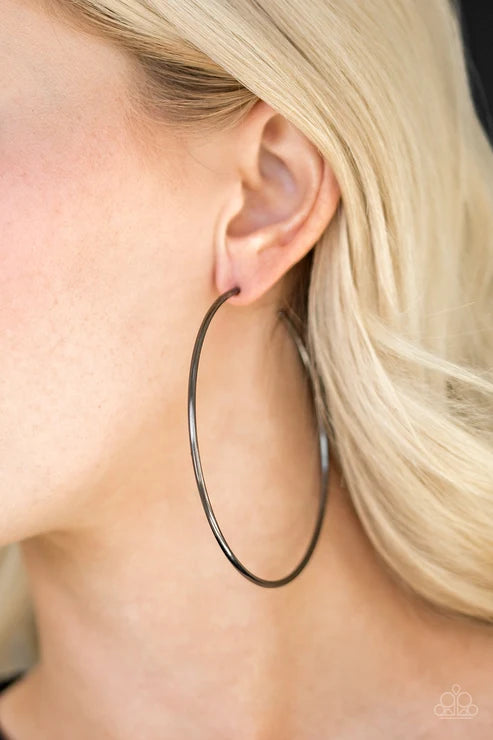 Paparazzi ♥ Meet Your Maker! - Black ♥ Earrings