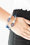 Paparazzi ♥ Downtown Dazzle - Blue ♥ Bracelet