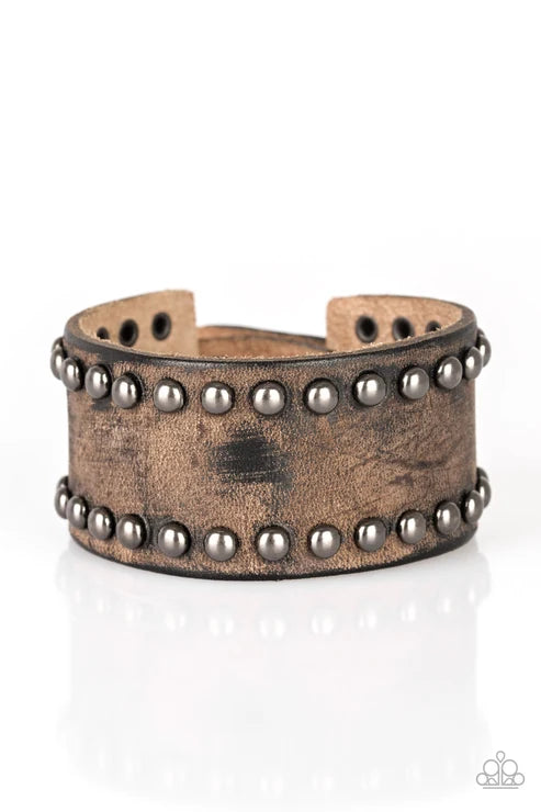 Paparazzi ♥ Cattle Drive - Brown ♥ Bracelet