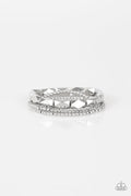 Paparazzi ♥ Metal Movement - Silver ♥ Bracelet