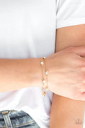 Paparazzi ♥ Spotlight Starlight - Gold ♥ Bracelet