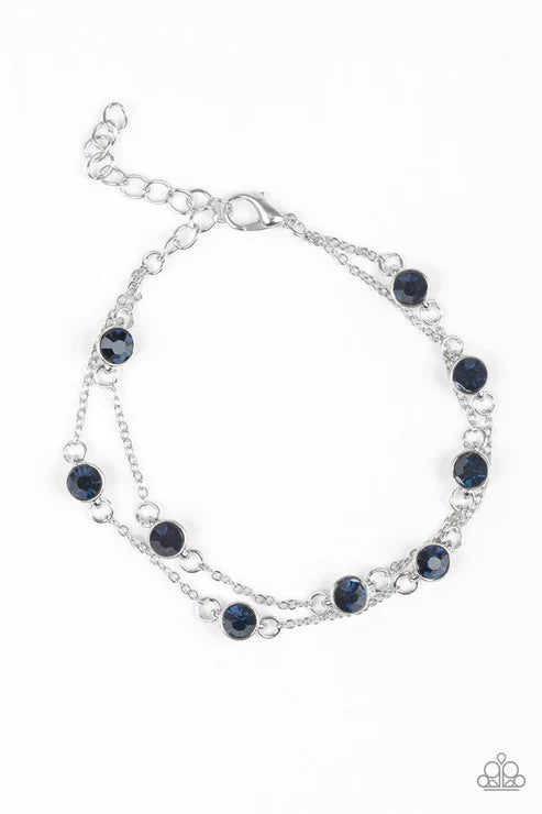 Paparazzi ♥ Spotlight Starlight - Blue ♥ Bracelet