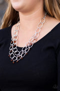 Paparazzi ♥ Yacht Tour - Brown ♥ Necklace