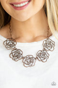 Paparazzi ♥ Budding Beauty - Copper ♥ Necklace