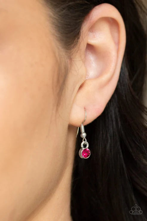 Paparazzi ♥ Money Mood - Pink ♥ Necklace