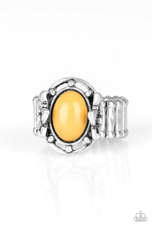 Paparazzi ♥ Color Me Confident - Yellow ♥ Ring