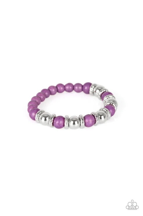 Paparazzi ♥ Across the Mesa - Purple ♥ Bracelet