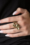 Paparazzi ♥ Flawless Foliage - Brass ♥ Ring