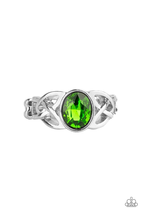 Paparazzi ♥ Shimmer Splash - Green ♥ Ring