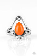 Paparazzi ♥ The Bold and The BEAD-iful - Orange ♥ Ring