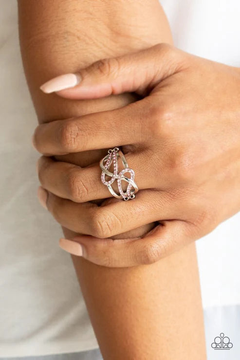 Paparazzi ♥ More Or FLAWLESS - Pink ♥ Ring