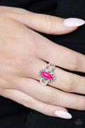 Paparazzi ♥ Zest Quest - Pink ♥ Ring