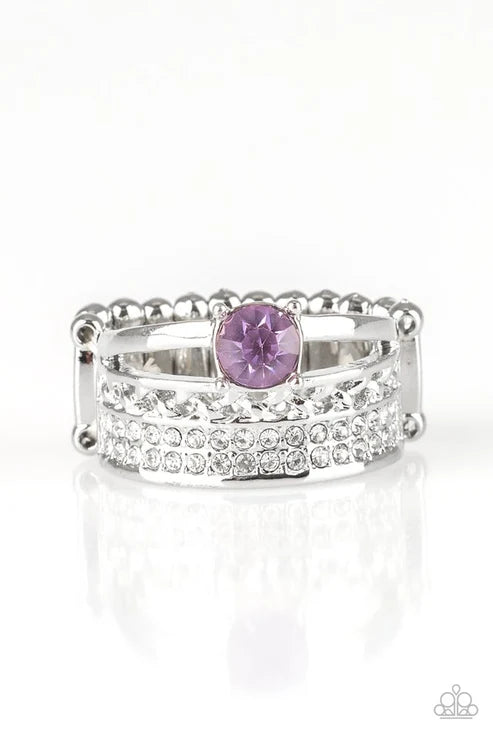 Paparazzi ♥ The Overachiever - Purple ♥ Ring