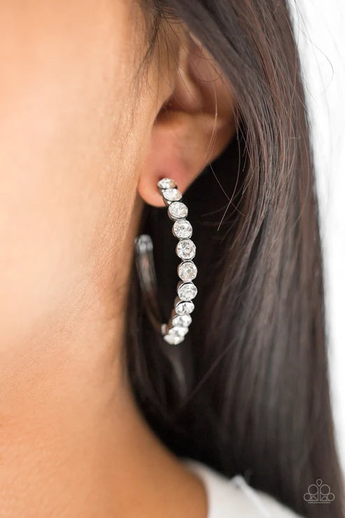 Paparazzi ♥ My Kind Of Shine - Black ♥ Earrings