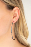 Paparazzi ♥ Perfect Shine - Black ♥ Earrings