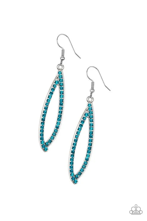 Paparazzi ♥ Treasure Trove Trinket - Blue ♥ Earrings