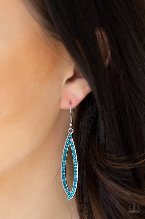 Paparazzi ♥ Treasure Trove Trinket - Blue ♥ Earrings
