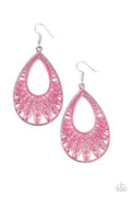 Paparazzi ♥ Flamingo Flamenco - Pink ♥ Earrings