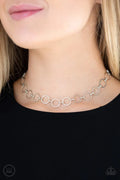 Paparazzi ♥ Metro Spunk - Silver ♥ Necklace