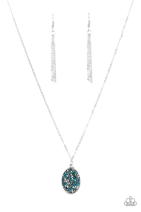 Paparazzi ♥ Star-Crossed Stargazer - Blue ♥ Necklace