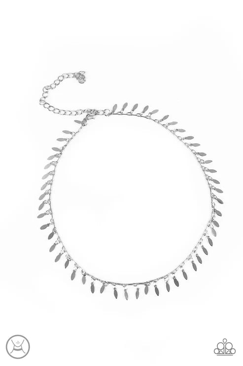 Paparazzi ♥ PURR-fect Ten - Silver ♥ Necklace