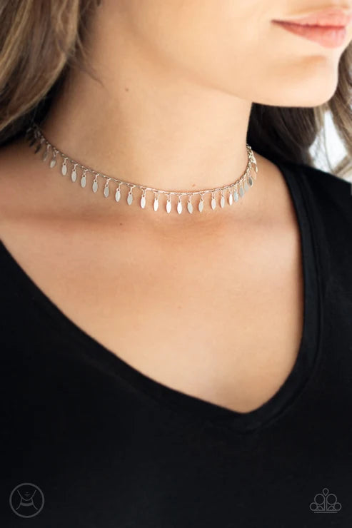 Paparazzi ♥ PURR-fect Ten - Silver ♥ Necklace