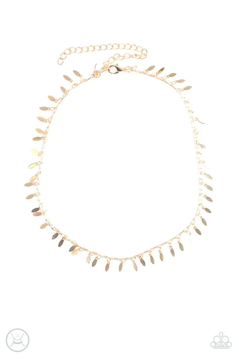 Paparazzi ♥ PURR-fect Ten - Gold ♥ Necklace