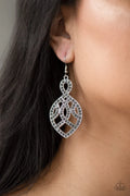 Paparazzi ♥ A Grand Statement - Silver ♥ Earrings