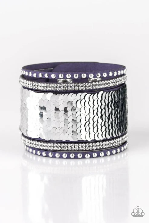 Paparazzi ♥ MERMAIDS Have More Fun - Blue ♥ Bracelet