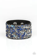 Paparazzi ♥ Crush Rush - Blue ♥ Bracelet