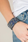 Paparazzi ♥ Crush Rush - Blue ♥ Bracelet
