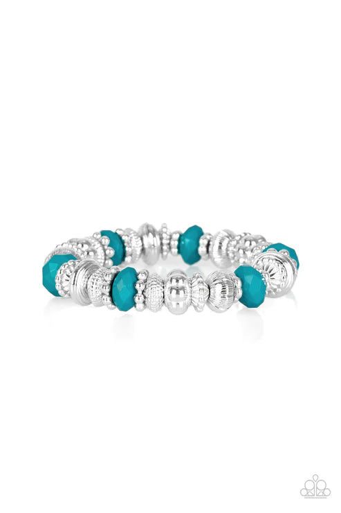 Paparazzi ♥ Live Life To The COLOR-fullest - Blue ♥ Bracelet