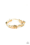 Paparazzi ♥ Get The GLOW On The Road - Gold ♥ Bracelet