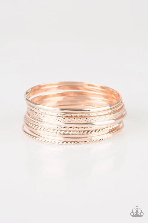 Paparazzi ♥ Am I BRIGHT? - Gold ♥ Bracelet