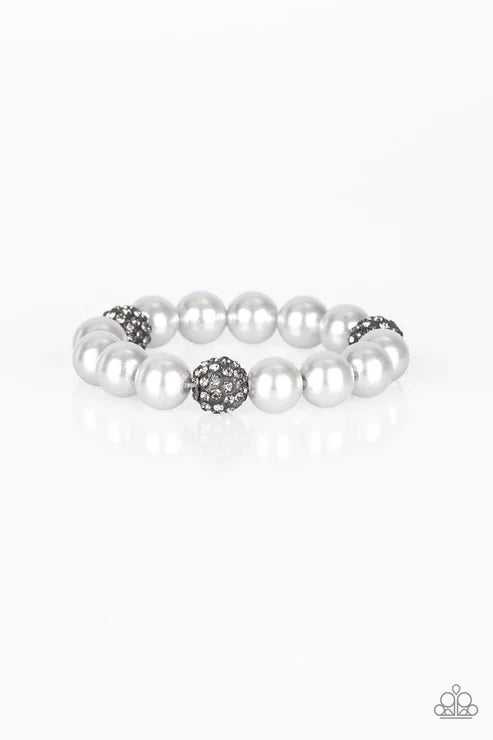 Paparazzi ♥ Cake Walk - Silver ♥ Bracelet