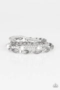 Paparazzi ♥ Full Of WANDER - White ♥ Bracelet