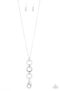 Paparazzi ♥ Diva In Diamonds - White ♥ Lanyard