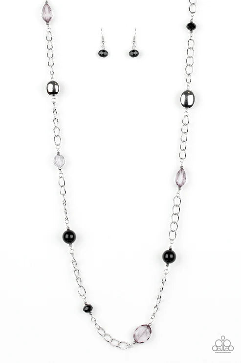Paparazzi ♥ Only For Special Occasions - Black ♥ Necklace