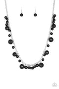 Paparazzi ♥ Theres Always Room At The Top - Black ♥ Necklace