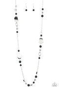 Paparazzi ♥ Serenely Springtime - Black ♥ Necklace