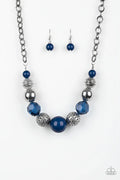 Paparazzi ♥ Sugar, Sugar - Blue ♥ Necklace