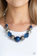 Paparazzi ♥ Sugar, Sugar - Blue ♥ Necklace