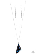 Paparazzi ♥ Ultra Sharp - Blue ♥ Necklace