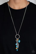 Paparazzi ♥ Sky High Style - Blue ♥ Necklace