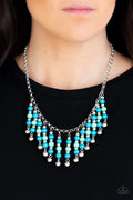 Paparazzi ♥ Your SUNDAES Best - Blue ♥ Necklace