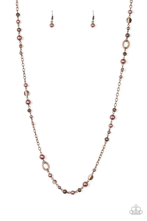 Paparazzi ♥ Make An Appearance - Copper ♥ Necklace