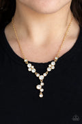 Paparazzi ♥ Five-Star Starlet - Gold ♥ Necklace