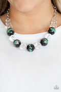 Paparazzi ♥ Torrid Tide - Green ♥ Necklace