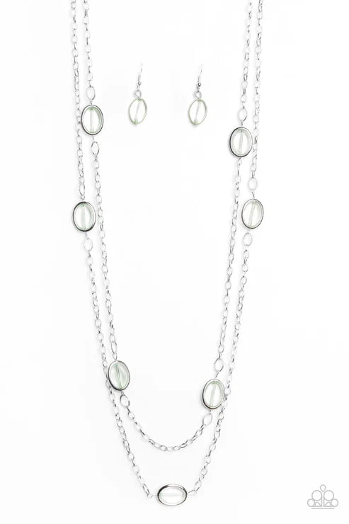 Paparazzi ♥ Back For More - Green ♥ Necklace