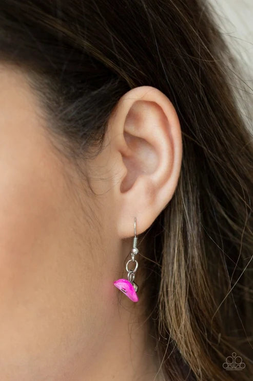 Paparazzi ♥ Pebble Pioneer - Pink ♥ Necklace
